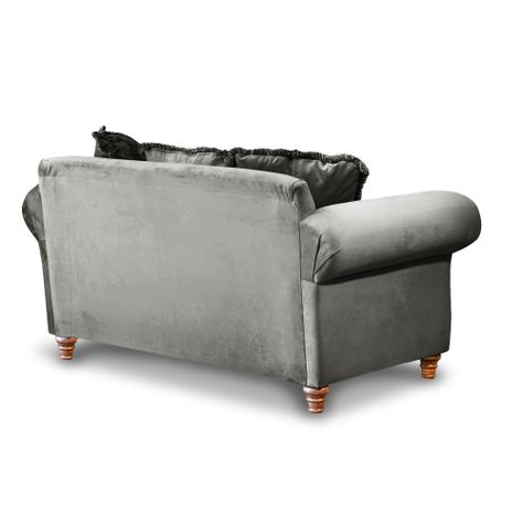 SOFA  RIMINI 2C TELA VELVET GRIS-1