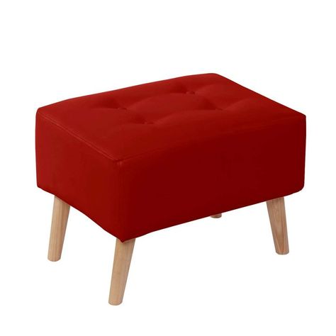 Pouf Niza Pu Rojo-0