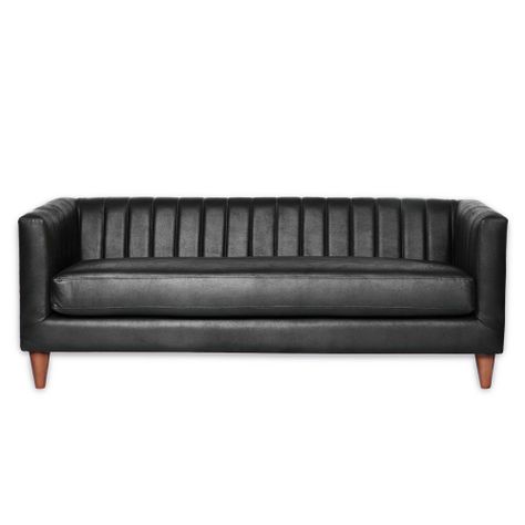 SOFA SORRENTO 3C CUERO KENTUCKY NEGRO-0