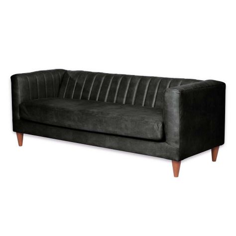 SOFA SORRENTO 3C CUERO KENTUCKY NEGRO-2
