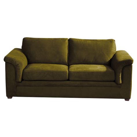 SOFA ANCONA 3C TELA  VELVET  VERDE-0