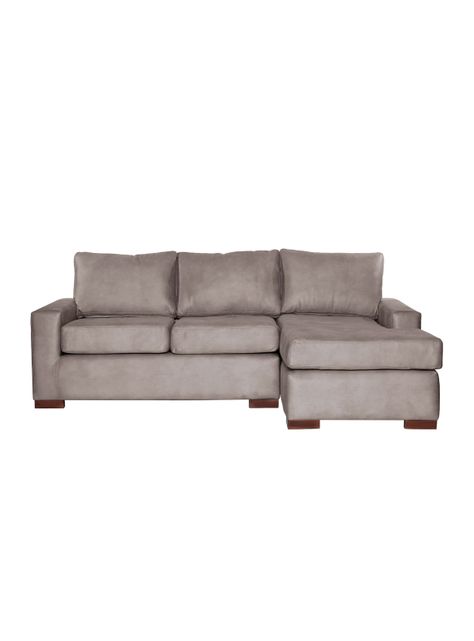SECCIONAL DER LIVORNO CUERO KENTUCKY GRIS-0