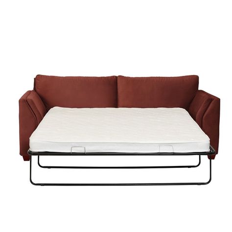 Sofa Cama Milan 2Pl Con Resortes Pocket Tela Velvet Chocolate-2
