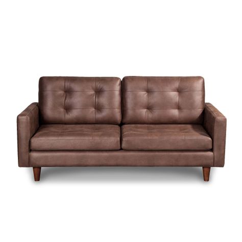 SOFA NAPOLES 3C CUERO KENTUCKY CAFE MORO-0