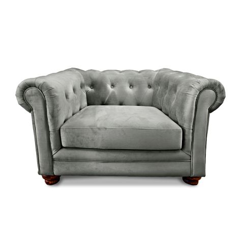 SOFA FLORENCIA 1C TELA VELVET GRIS-0