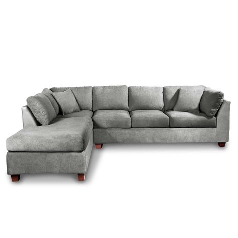 SECCIONAL PADUA IZQ TELA VELVET GRIS-0