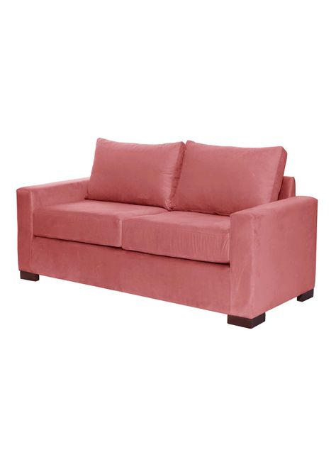 SOFA LIVORNO 2C TELA VELVET PALO ROSA-1