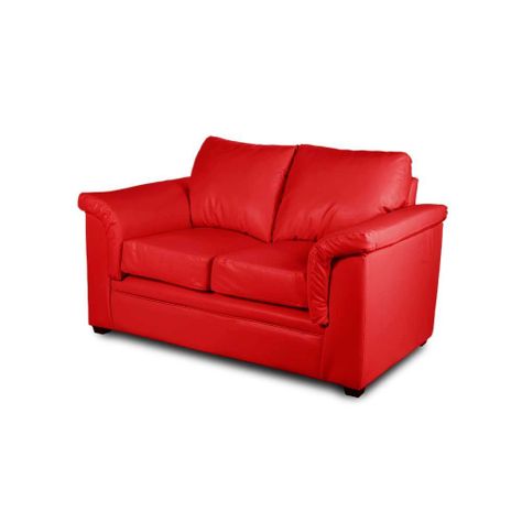 SOFA ANCONA 2C PU GRANO ROJO-1