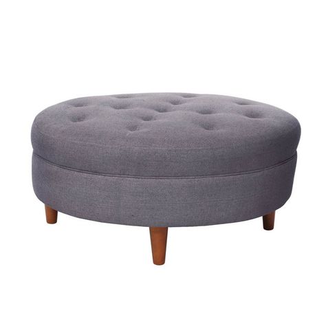 Pouf Paris Lino Gris Oscuro-0