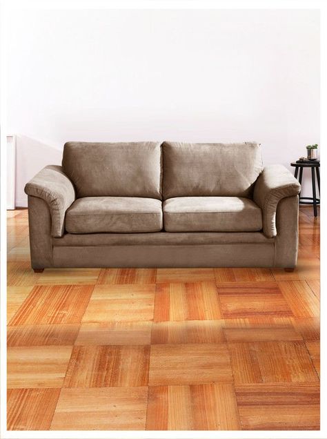 SOFA ANCONA 3C TELA  VELVET  BEIGE-0