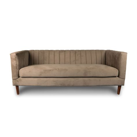 SOFA SORRENTO 3C TELA VELVET VIVIAN CAFÉ-0