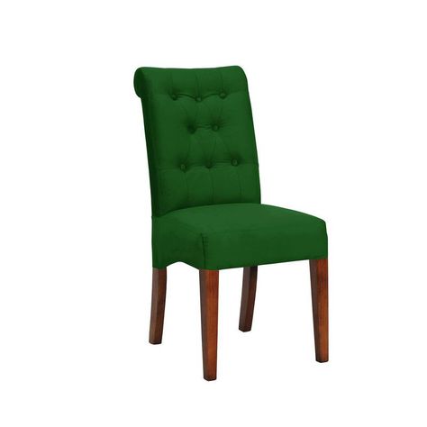 Silla Oviedo Tela Velvet Verde-1