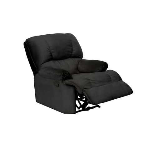 BERGERE PERUGIA RECLINABLE TELA VELVET NEGRO-1