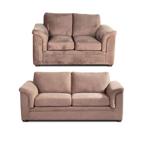 LIVING ANCONA 3-2 TELA  VELVET  BEIGE-0