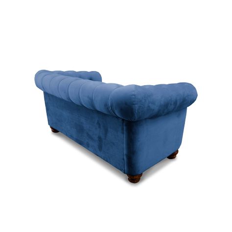 SOFA FLORENCIA 2C TELA VELVET AZUL PETROLEO-2