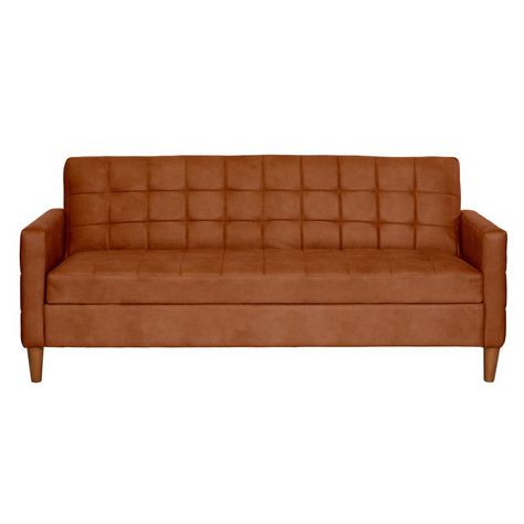 FUTON GENOVA  CUERO KENTUCKY TABACO-0