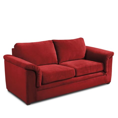 SOFA ANCONA 3C TELA  VELVET  BURDEO-2