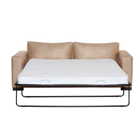 Sofa Cama Livorno 2Pl Cuero Kentucky Beige-2