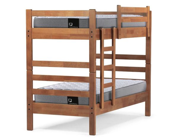 Camarote Zen Best Madera 1 Plaza Desmontable, Incluye 2 Colchones-0