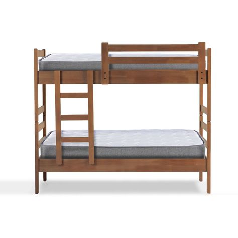 Camarote Zen Best Madera 1 Plaza Desmontable, Incluye 2 Colchones-1