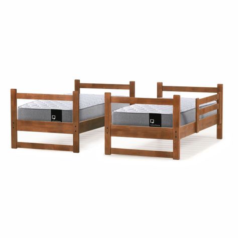 Camarote Zen Best Madera 1 Plaza Desmontable, Incluye 2 Colchones-2