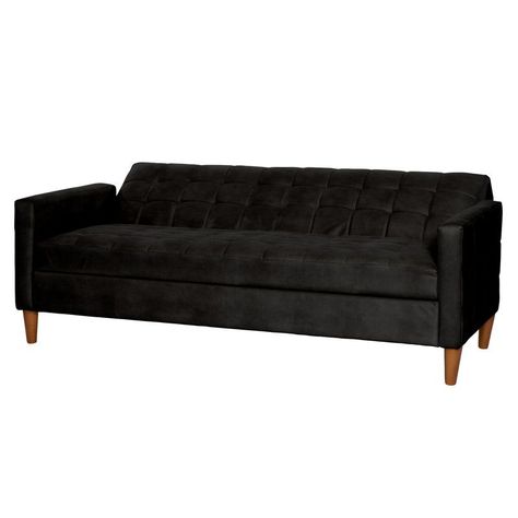 FUTON GENOVA  CUERO KENTUCKY NEGRO-2