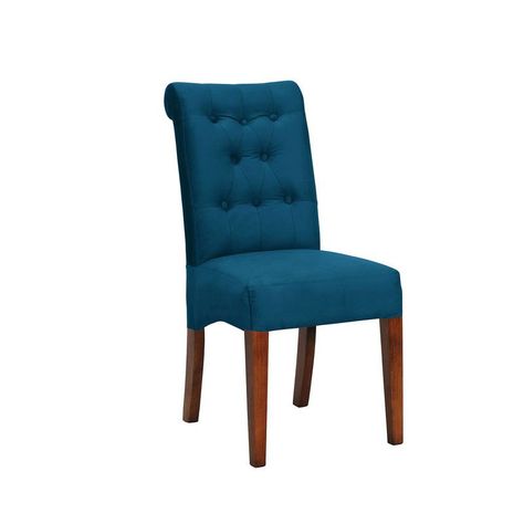Silla Oviedo Tela Velvet Azul Petroleo-1