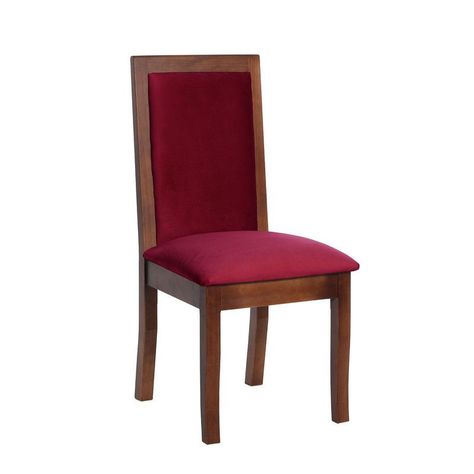 Silla Girona Tela Velvet Burdeo-1