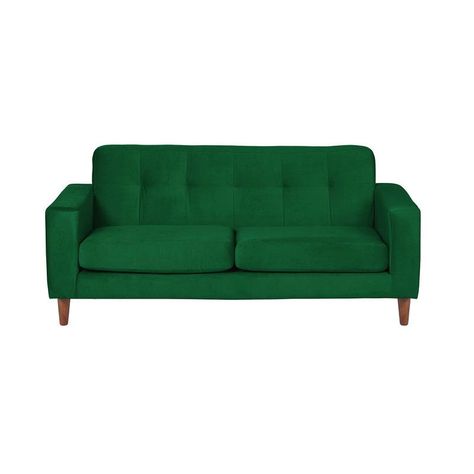 Sofa Salerno 2C Tela  Velvet  Verde-0