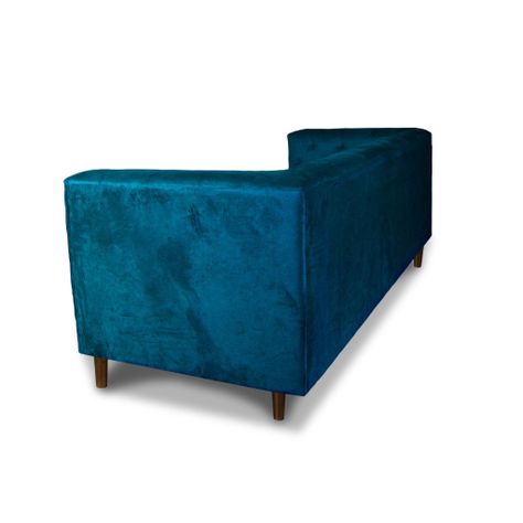 SOFA BRESCIA 3C TELA VELVET VIVIAN AZUL-2