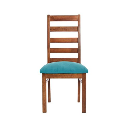 Juego De Comedor Merida 6 Sillas Burgos Tela Velvet Turquesa-3