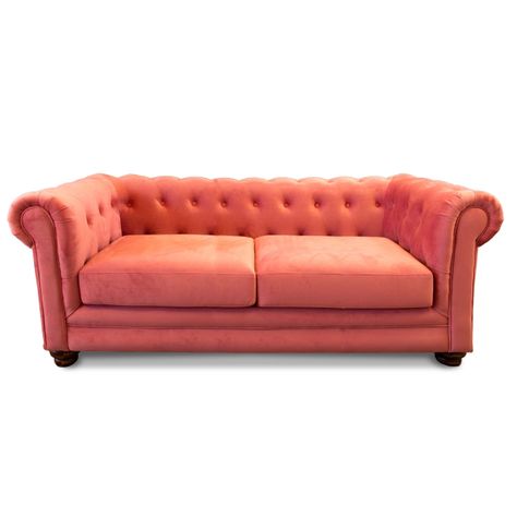 SOFA FLORENCIA 3C TELA VELVET PALO ROSA-0