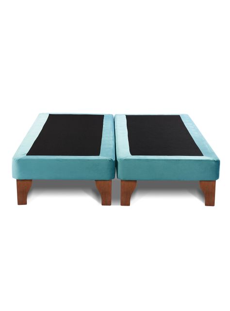 BASE EUROPEA ZEN  TELA TURQUESA KING-1