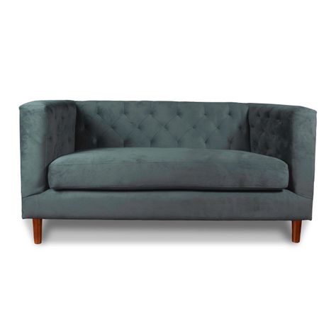 SOFA BRESCIA 2C TELA VELVET VIVIAN GRIS-0