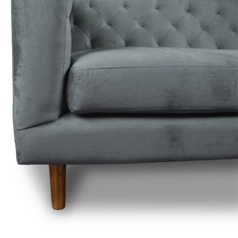 SOFA BRESCIA 2C TELA VELVET VIVIAN GRIS-1