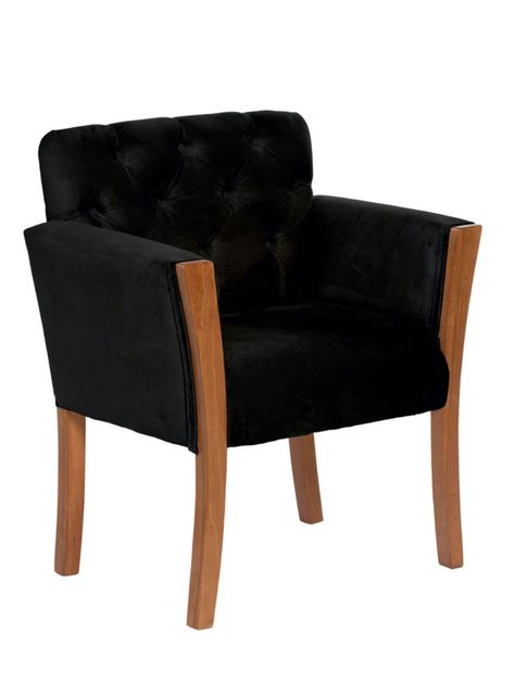 Sitial Kiel  Tela Velvet Negro-2