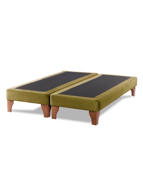 BASE EUROPEA ZEN  TELA VERDE KING-0