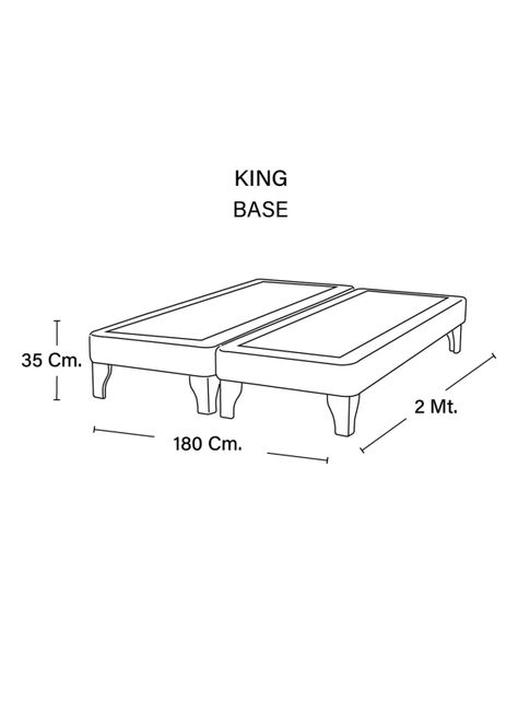 BASE EUROPEA ZEN  TELA BEIGE KING-2