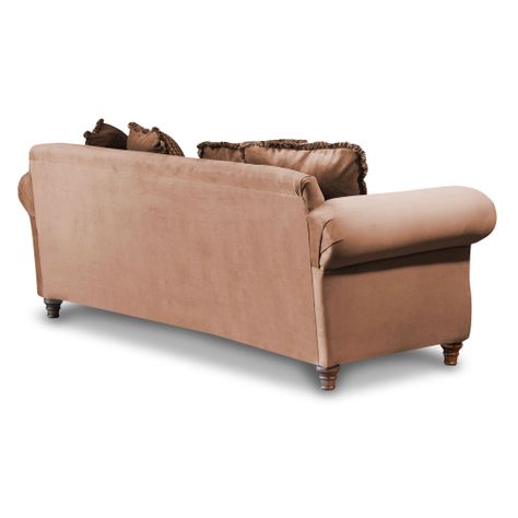 SOFA  RIMINI 3C TELA VELVET BEIGE-1