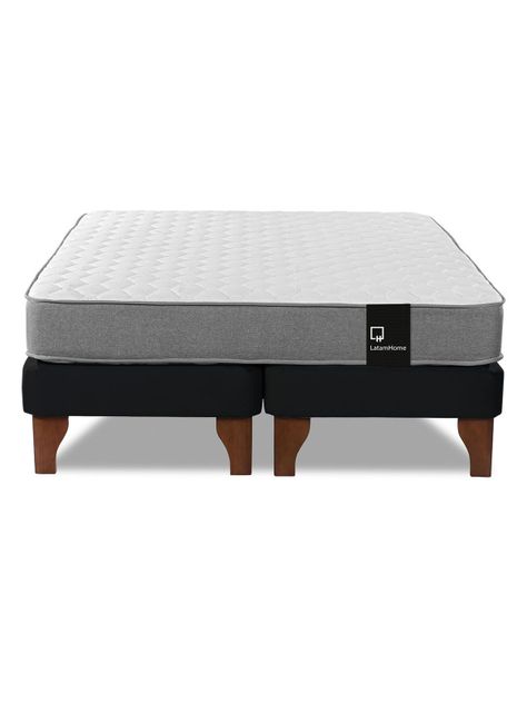 CAMA EUROPEA ZEN PRO TELA NEGRO 2 PZA-1