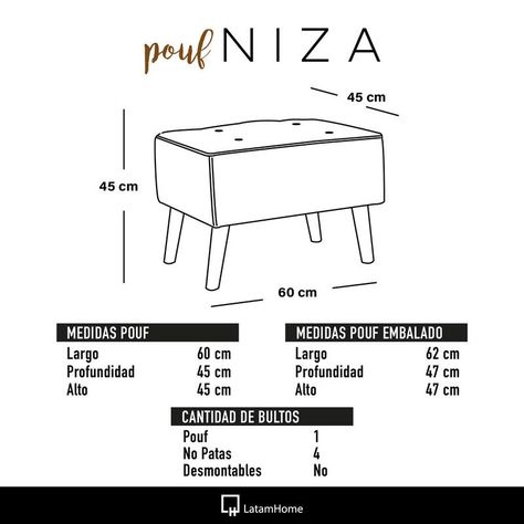 Pouf Niza Lino Blanco-2