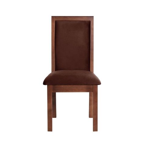 Juego De Comedor Merida 6 Sillas Girona Tela Velvet Chocolate-3