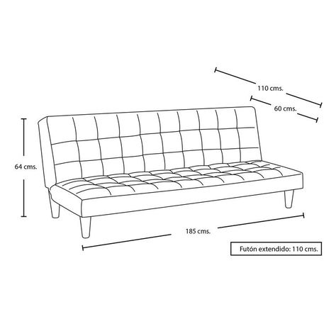 FUTON TURIN LINO NATURAL-4