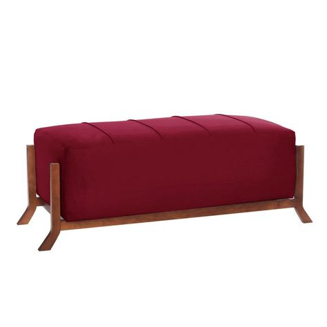 Banqueta Marsella Tela Velvet Burdeo-0