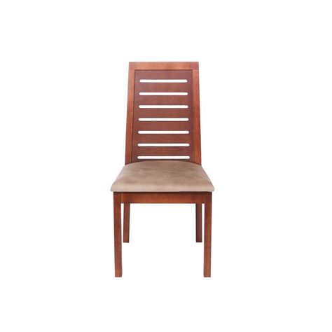 Juego De Comedor Merida 6 Sillas Tenerife  Cuero Kentucky  Beige-3