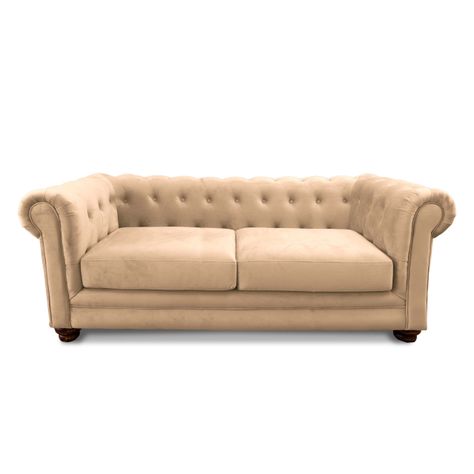 SOFA FLORENCIA 3C TELA VELVET BEIGE-0