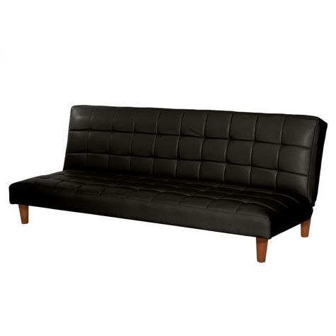 FUTON TURIN  PU NEGRO-1