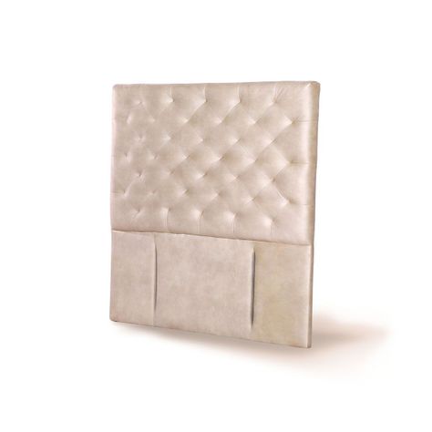 RESPALDO BRESCIA CUERO BEIGE 1 1/2 PZA-0