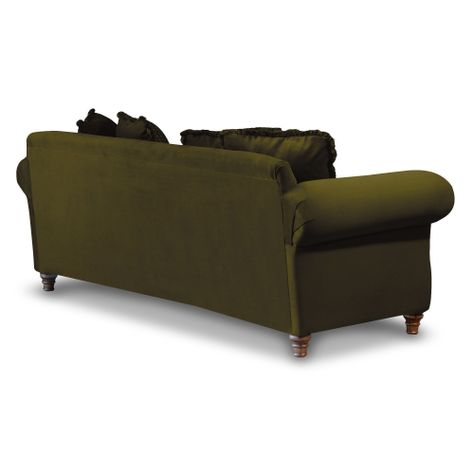 SOFA  RIMINI 3C TELA VELVET VERDE-2