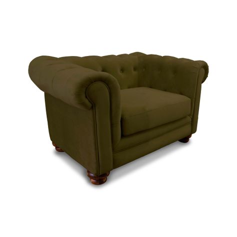SOFA FLORENCIA 1C TELA VELVET VERDE-1